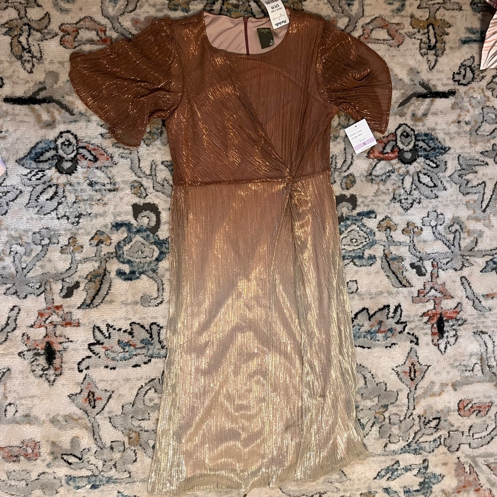 Taylor Ombré Shimmer Dress